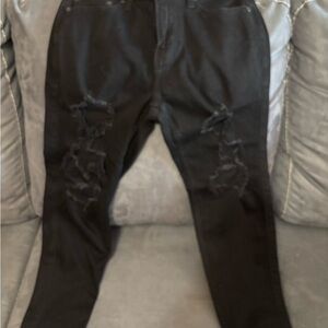 Hollister Men's Black Skinny Jeans